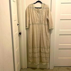 Magnolia Pearl Billie Ann Eyelet maxi dress